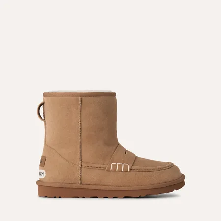 Our UGG JW Anderson Loafer Boot in chestnut.