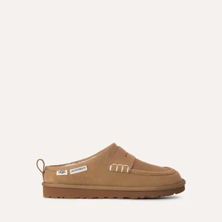 Our UGG JW Anderson Loafer in chestnut. 