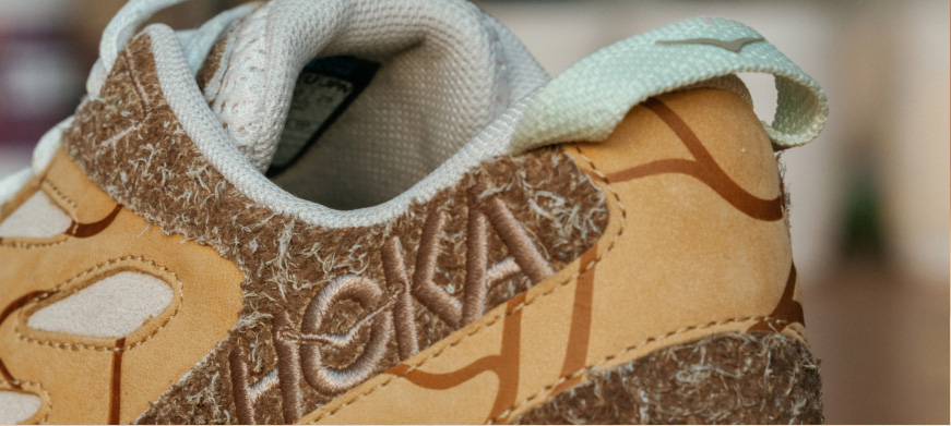 Closeup of Clifton L Suede.