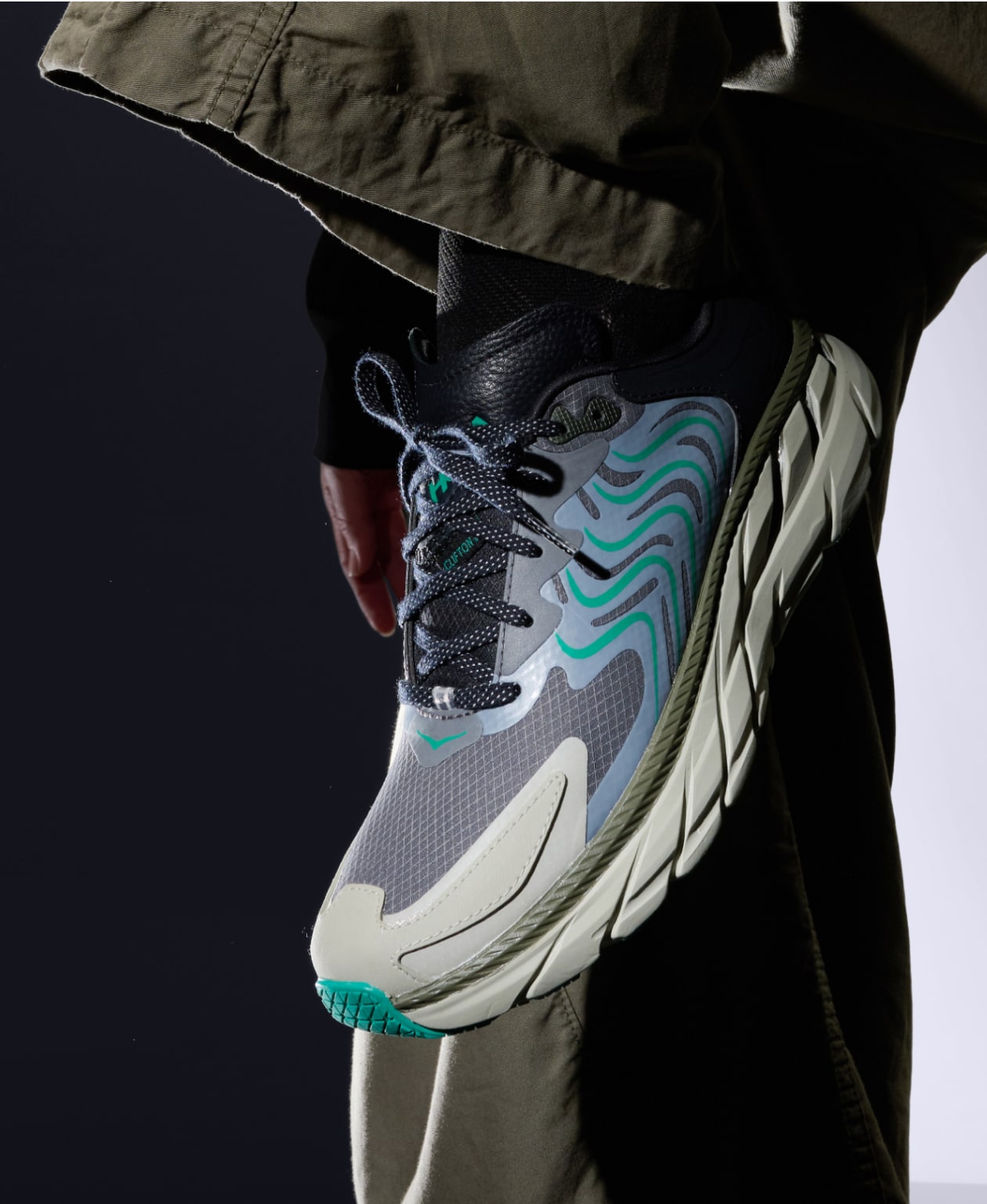 HOKA ONE ONE® Stealth/Tech Clifton LS for | HOKA ONE ONE®