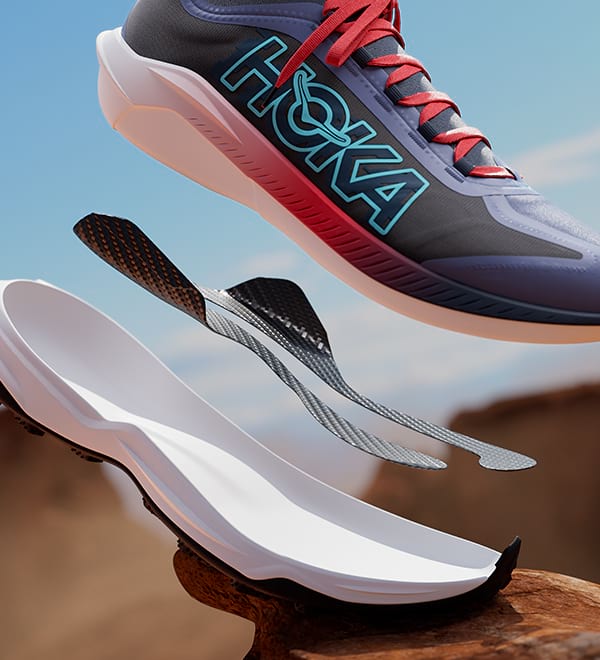 hoka carbon fibre plate