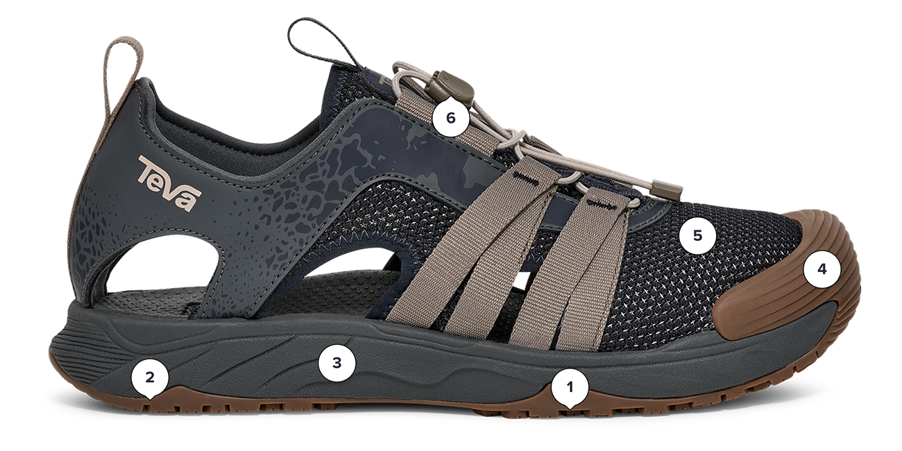 ★送料無料★テバ HYDRATREK SANDAL STVM2510510-CVR Hydratrek Closed-Toe Water Sandal