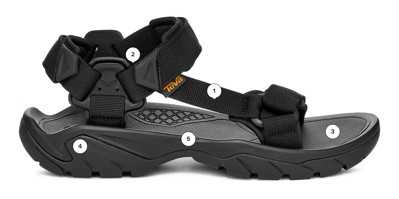 ★送料無料★テバ TRRRA FI 5 UNIVERSAL STVF2519443-BLK Men's Terra Fi 5 Universal Sandal | Teva®