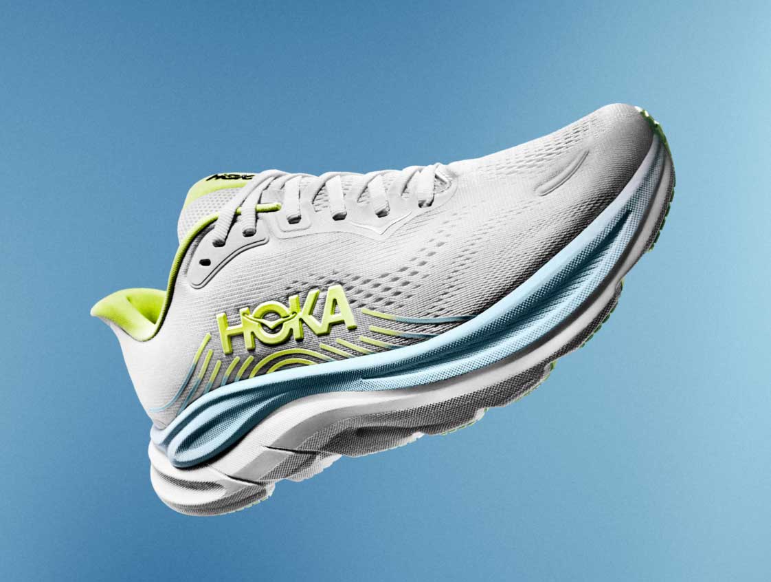 Image montrant une vue de côté de la chaussure Clinton 11.