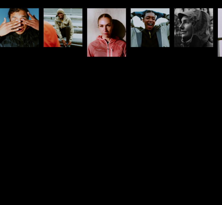 Un collage de plusieurs images d’athlètes.