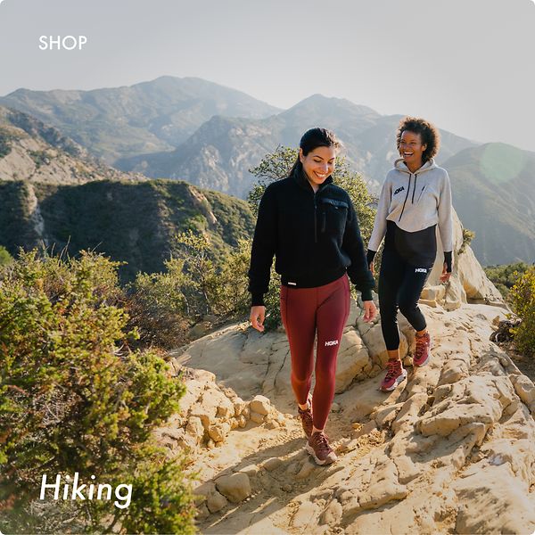 Two Women Hiking. 