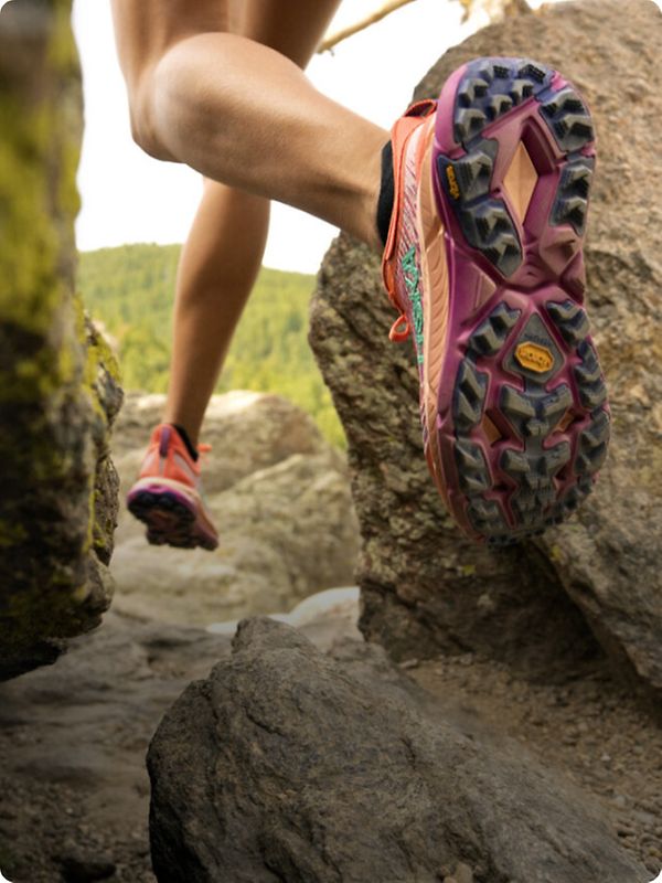 Shoes with Vibram for Hiking Walking Trail Running HOKA