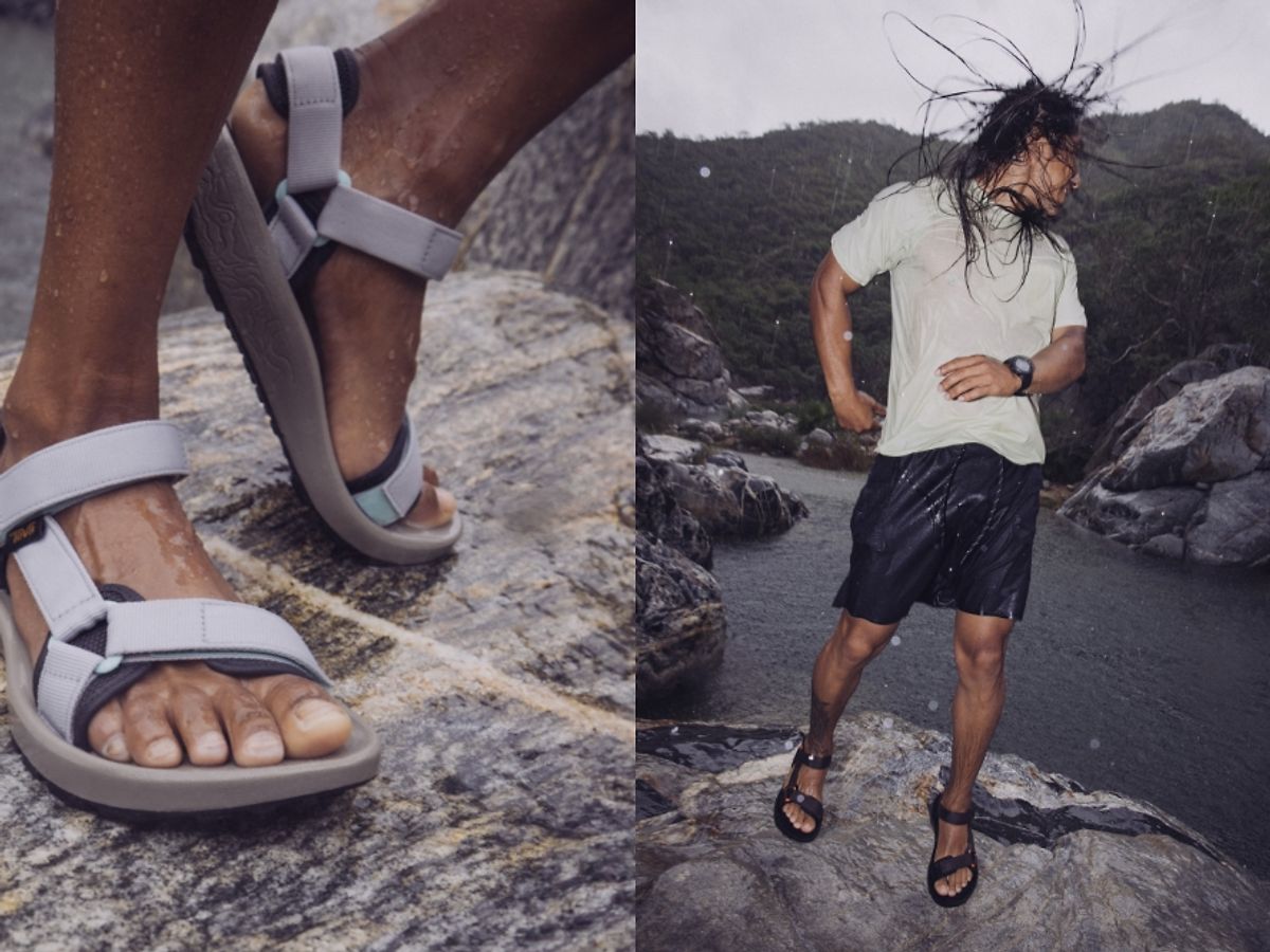 Suela Agarre Mojado Sandalias Teva Hydratrek Para Hombre - Ideales