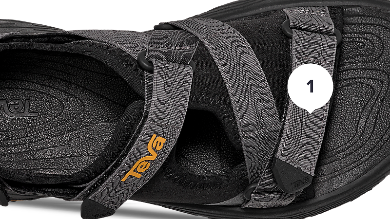 サンダル・ミュール Teva Women's Grandview Max Sandal (BLK) STVF2516230BLK テバ公式【 グランドビュー マックス サンダル|GRANDVIEW MAX