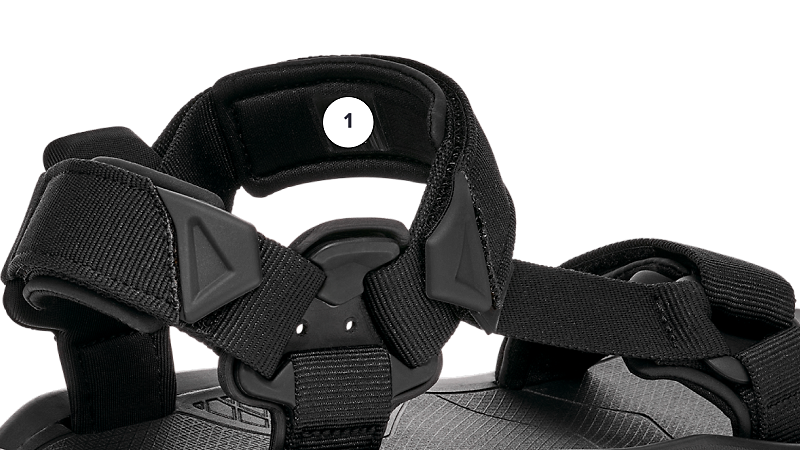 ★HUNTER★ WOMEN TRAVEL FLOW SANDALS BLACK UFF7103MSHBLK HUNTER UNISEX TRAVEL FLOW SANDAL SHADED-WHITE [UFF7103MSH]