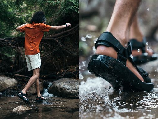 ★送料無料★テバ HYDRATREK SANDAL CT STVM2514811-BLK BLACK Teva Hydratrek Sandal - Black | Comfortable Shoes