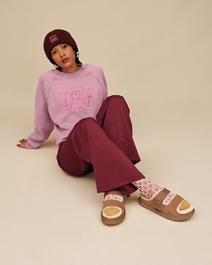 美品 ♡ 限定色 UGG Australia 赤 青 銀 MIX スパンコール