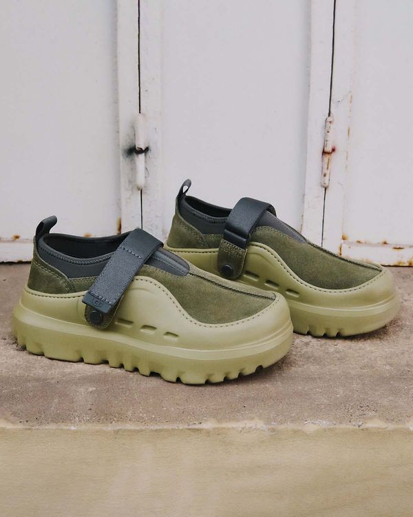 【送料&関税込】UGG lowmel Green Suede Sneakers Green Footwear | UGG® Men's Collection: Men's Shoes, Apparel
