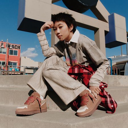 UGG W RETROFLOW ベージュ 7 UGG® RetroFi Low for Women | UGG®