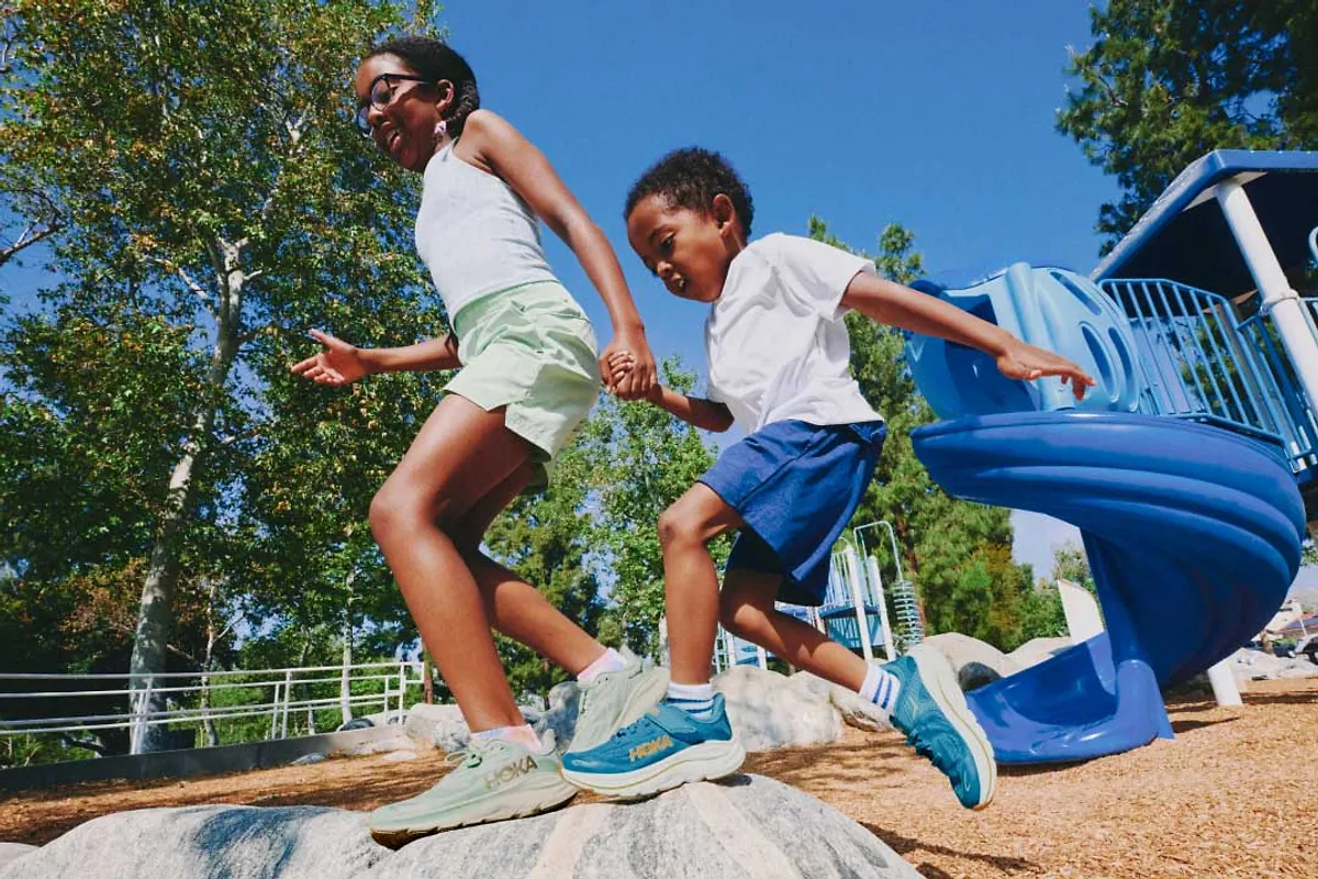 Kids' Blue Footwear | Kid Possible: View All Kids' Shoes | HOKA®