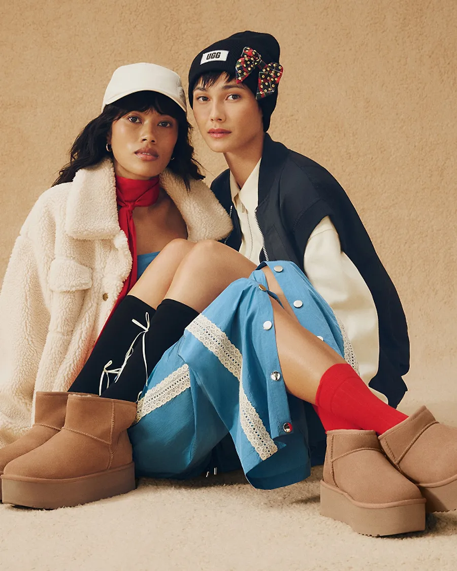 ugg w symona serape モカシン 6(23cm)新品 モカシン UGG(アグ) - 海外