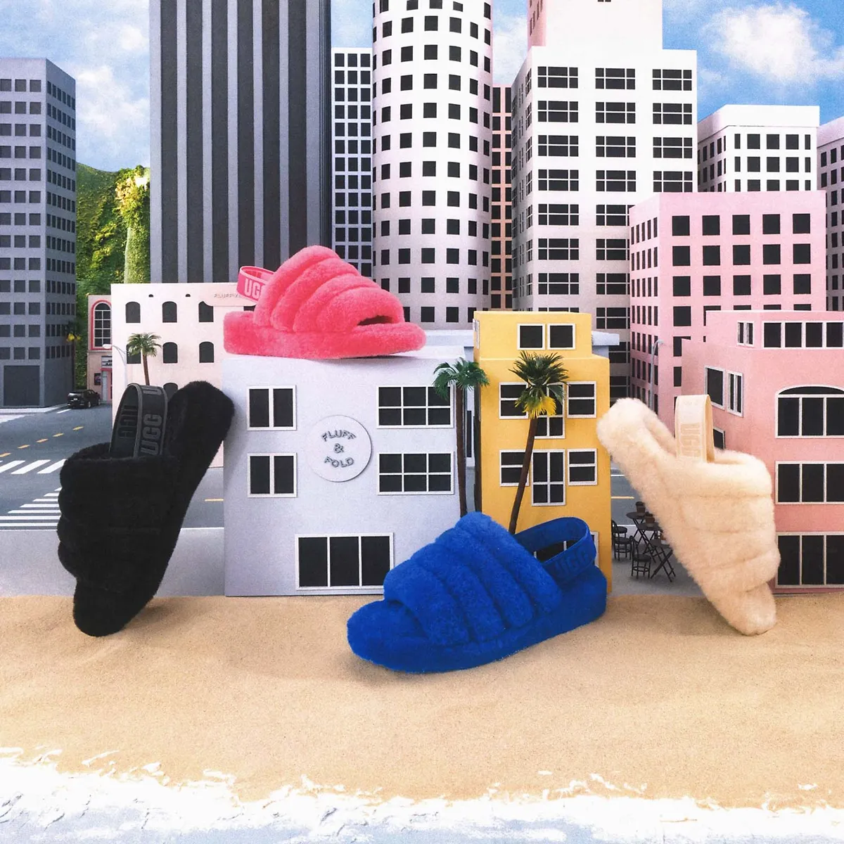 Fluff Yeah Slides: Women's & Kids' | UGG®